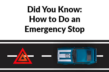 Emergency Stop