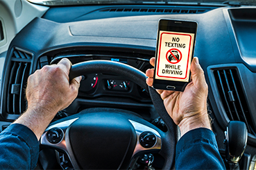 penalty for using a mobile phone when driving